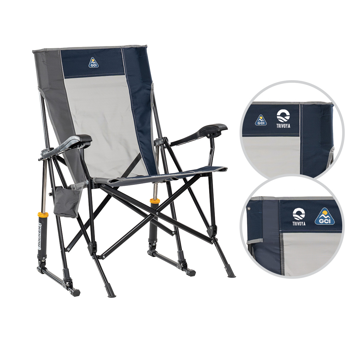 Roadtrip Rocker w/Carry Bag - Indigo Blue